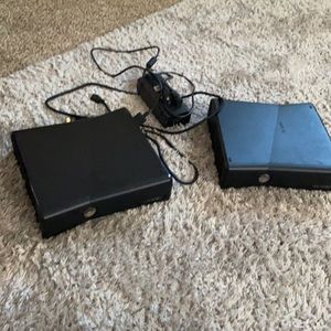 2 BLACK Xbox 360’s. NO TAGS OR BOXES